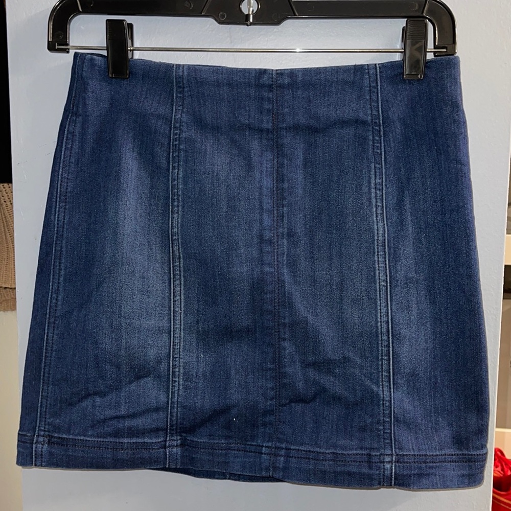 Vintage jean skirt